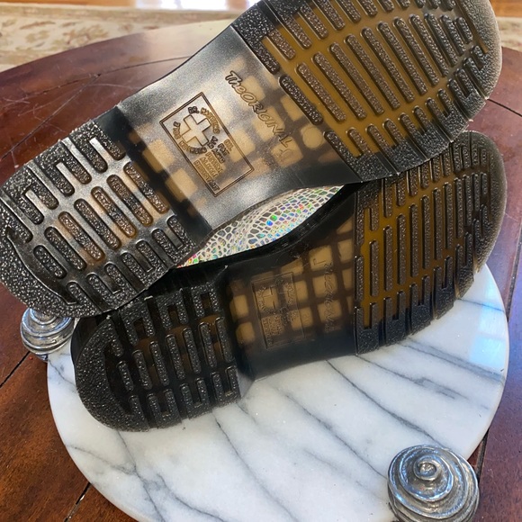 Doc Dr Martens 1460 Pascal Boots METALLIC snake new size 9 - Picture 13 of 16